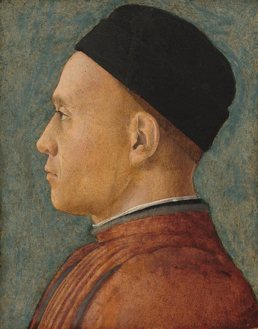 Portrett av en mann - Andrea Mantegna