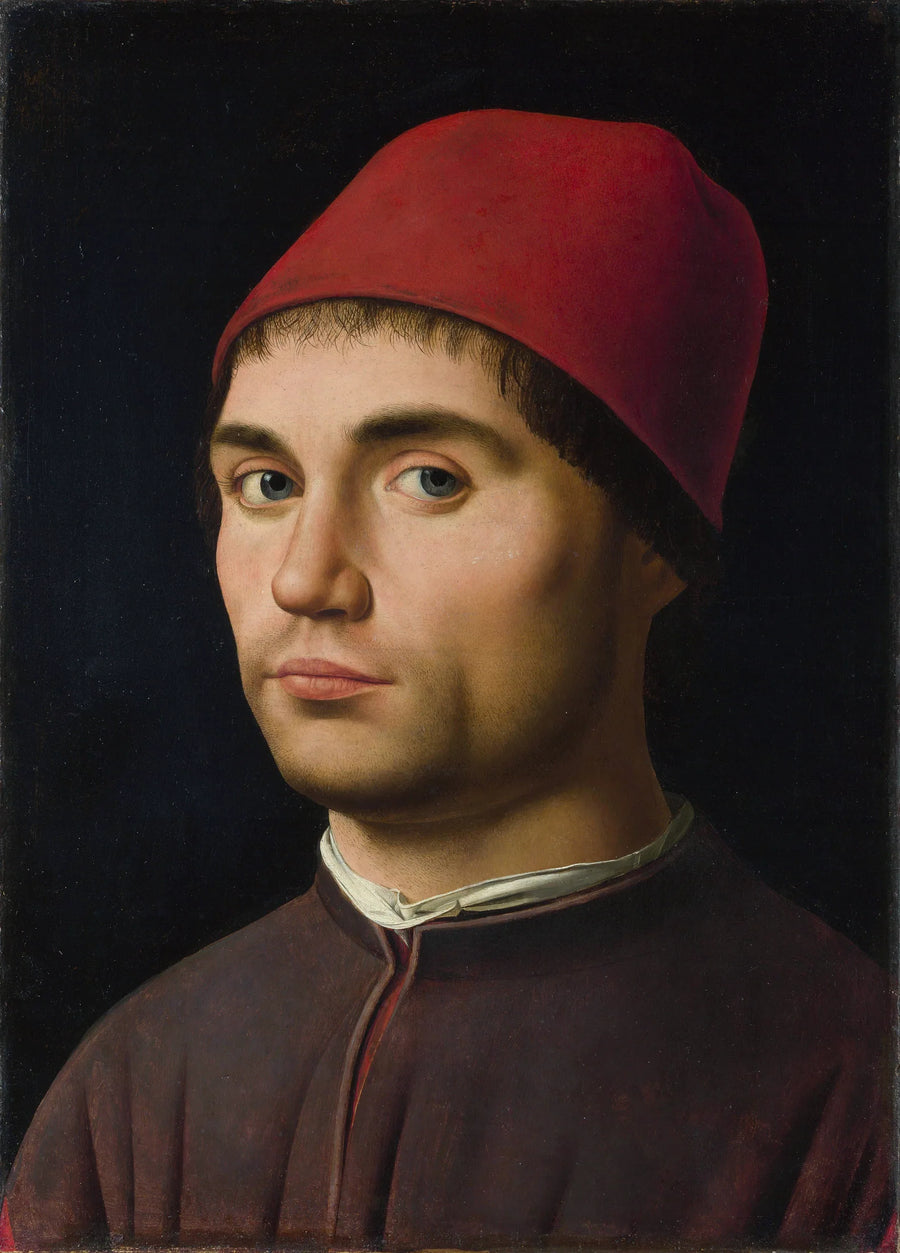 Portrett av en mann - Antonello de Messine