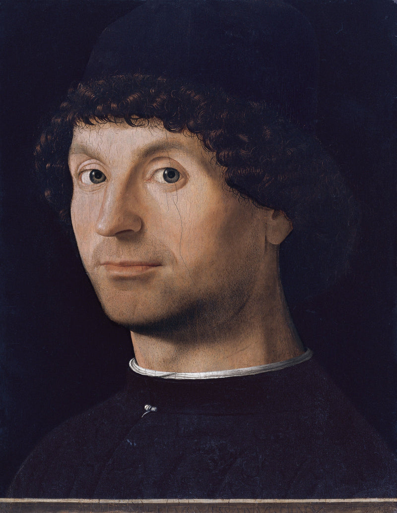 Portrett av en mann - Antonello de Messine