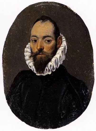 Portrait d’homme - El Greco image 1 reproduction artisanale de tableau