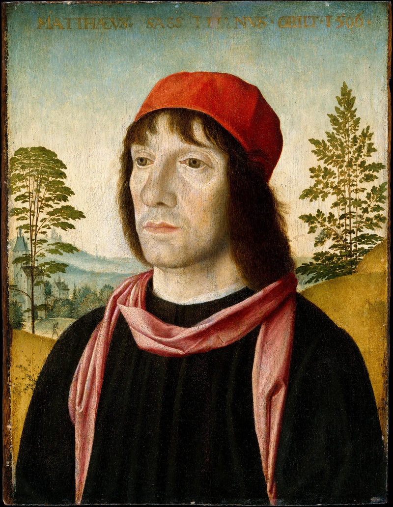Portrett av en mann - Fra Bartolomeo