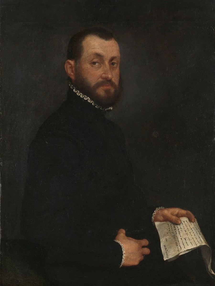 Portrett av en mann - Giovanni Battista Moroni