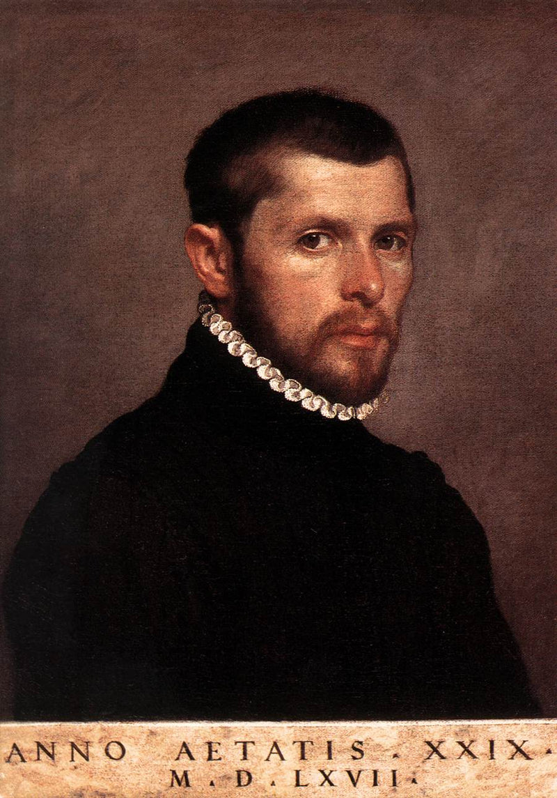 Portrett av en mann - Giovanni Battista Moroni