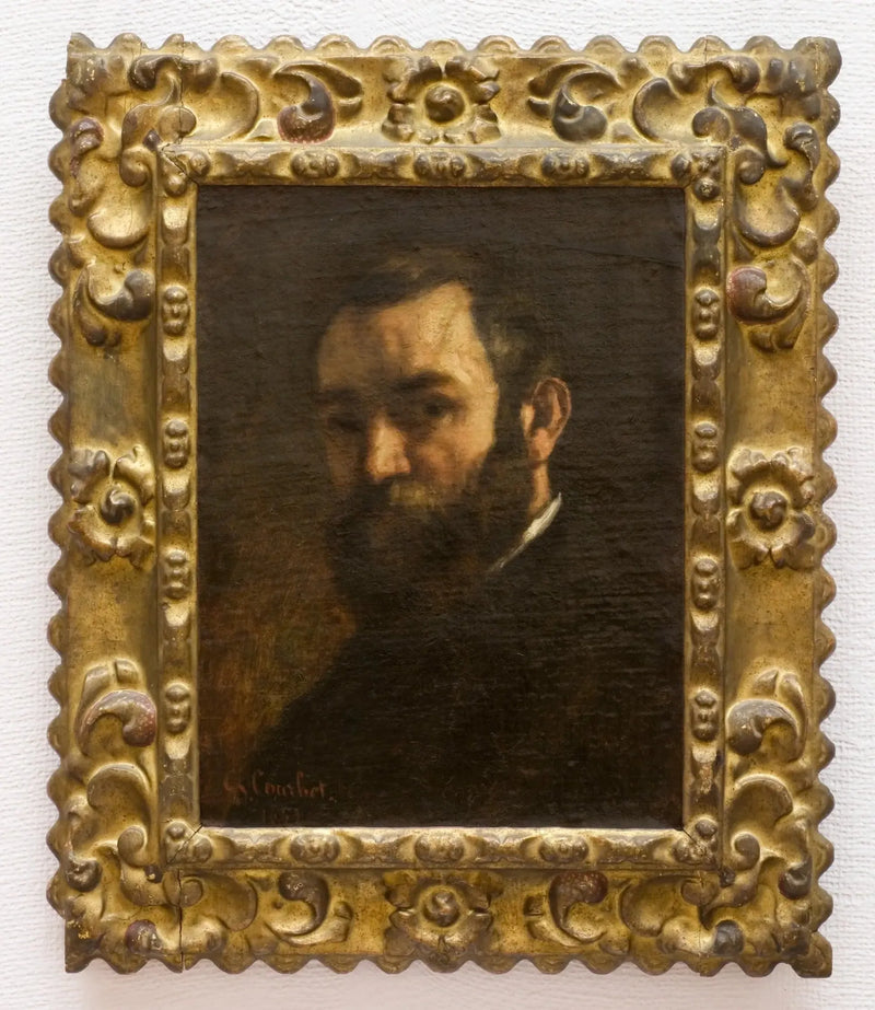 Mannsportrett - Gustave Courbet