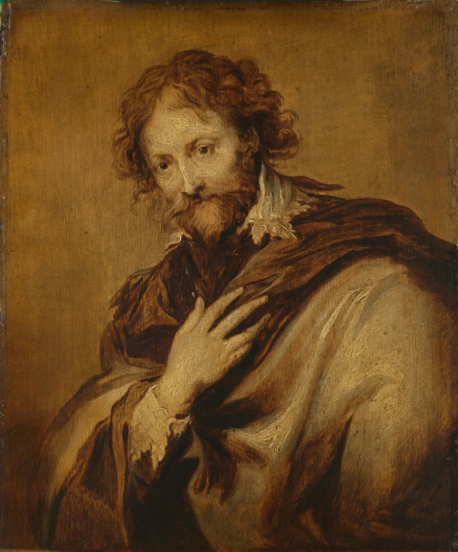 Portrett av en mann, identifisert som Pierre Paul Rubens (1577-1640). Maler og diplomat. - Antoine van Dyck

Source:
Portrait d'homme, identifié comme Pierre Paul Rubens (1577-1640). Peintre et diplomate. - Antoine van Dyck