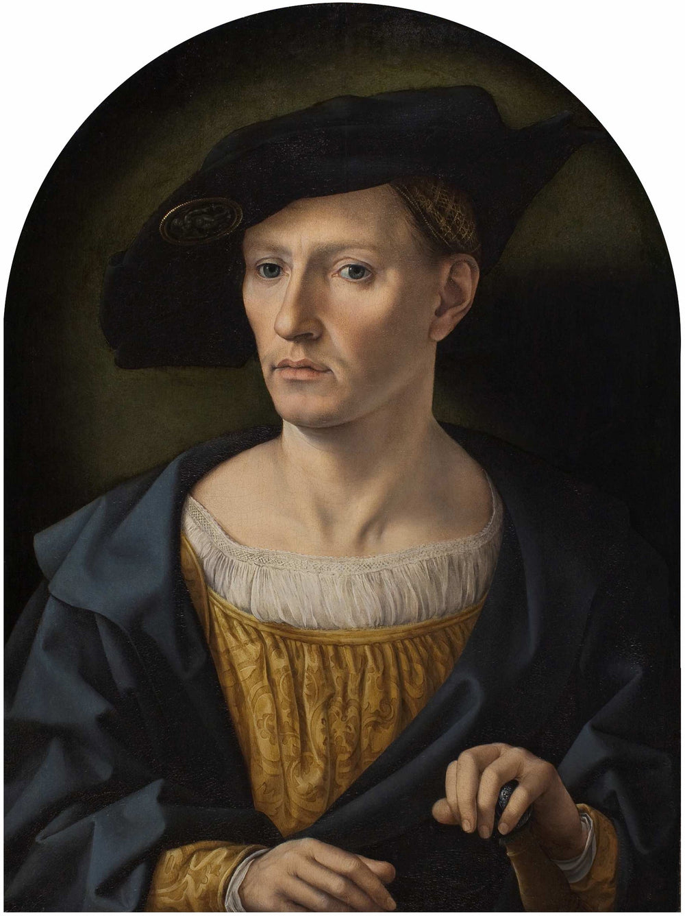 Portrait d'homme - Jan Gossaert image 1 tableau peint à l’huile sur toile