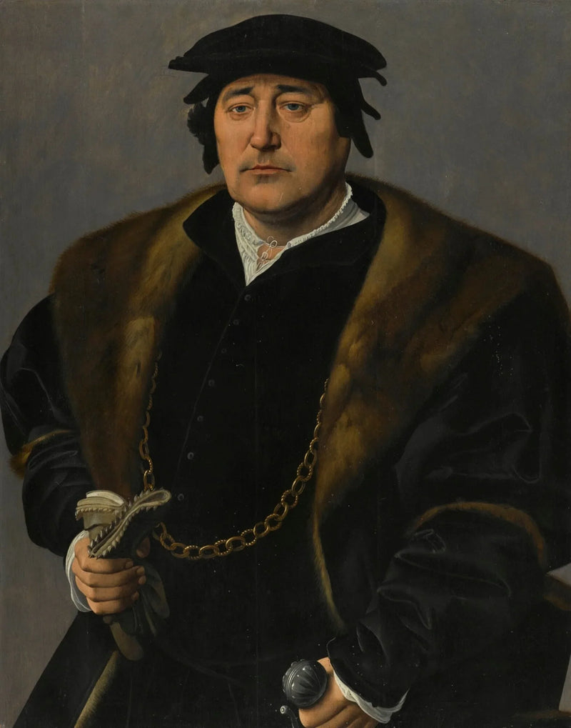 Portrett av en mann - Joos van Cleve