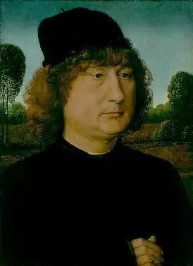 Portrett av en mann (MRBAB) - Hans Memling