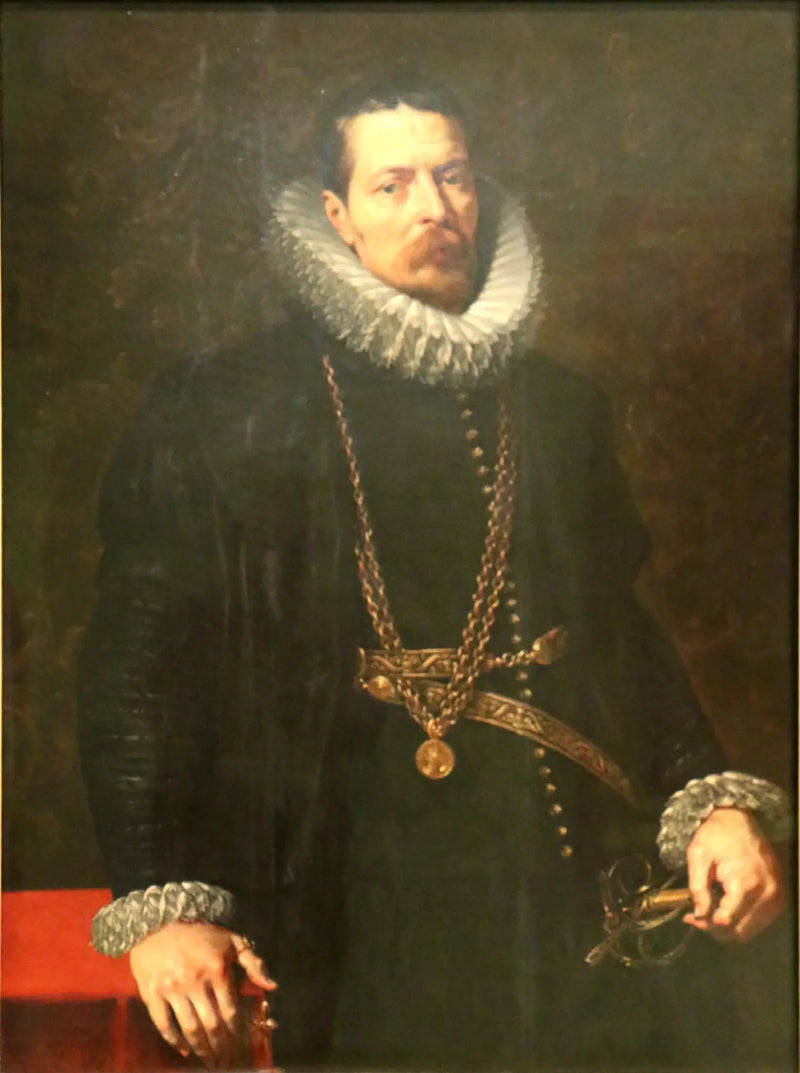 Portrett av en mann - Peter Paul Rubens