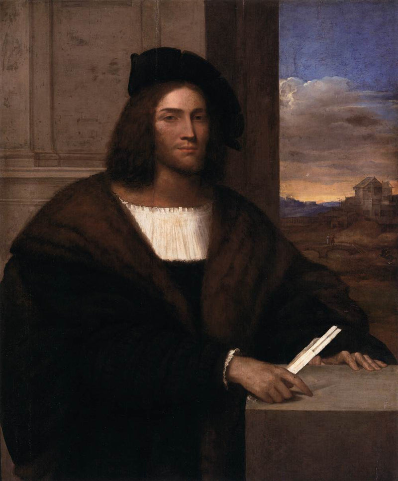 Portrett av en mann - Sebastiano del Piombo