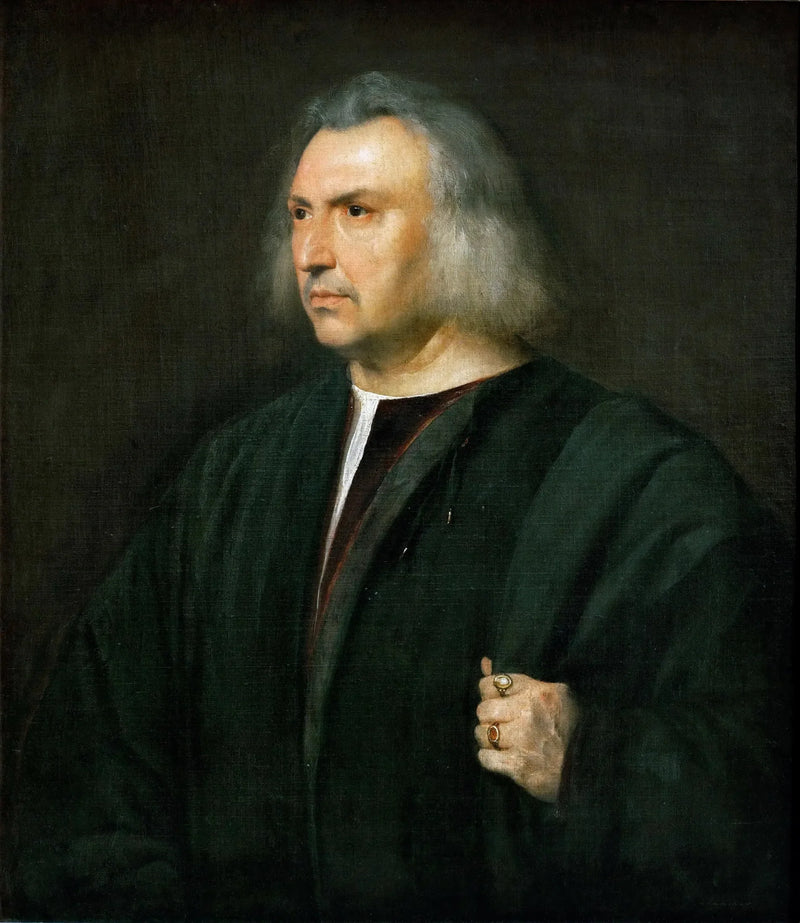 portrett av en mann - Titian