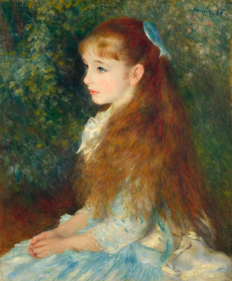 Portrett av Irène Cahen d'Anvers - Pierre-Auguste Renoir