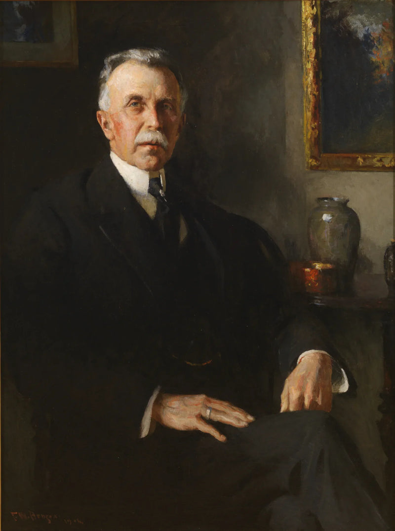 Portrett av Isaac C. Bates, Esq. - Frank Weston Benson