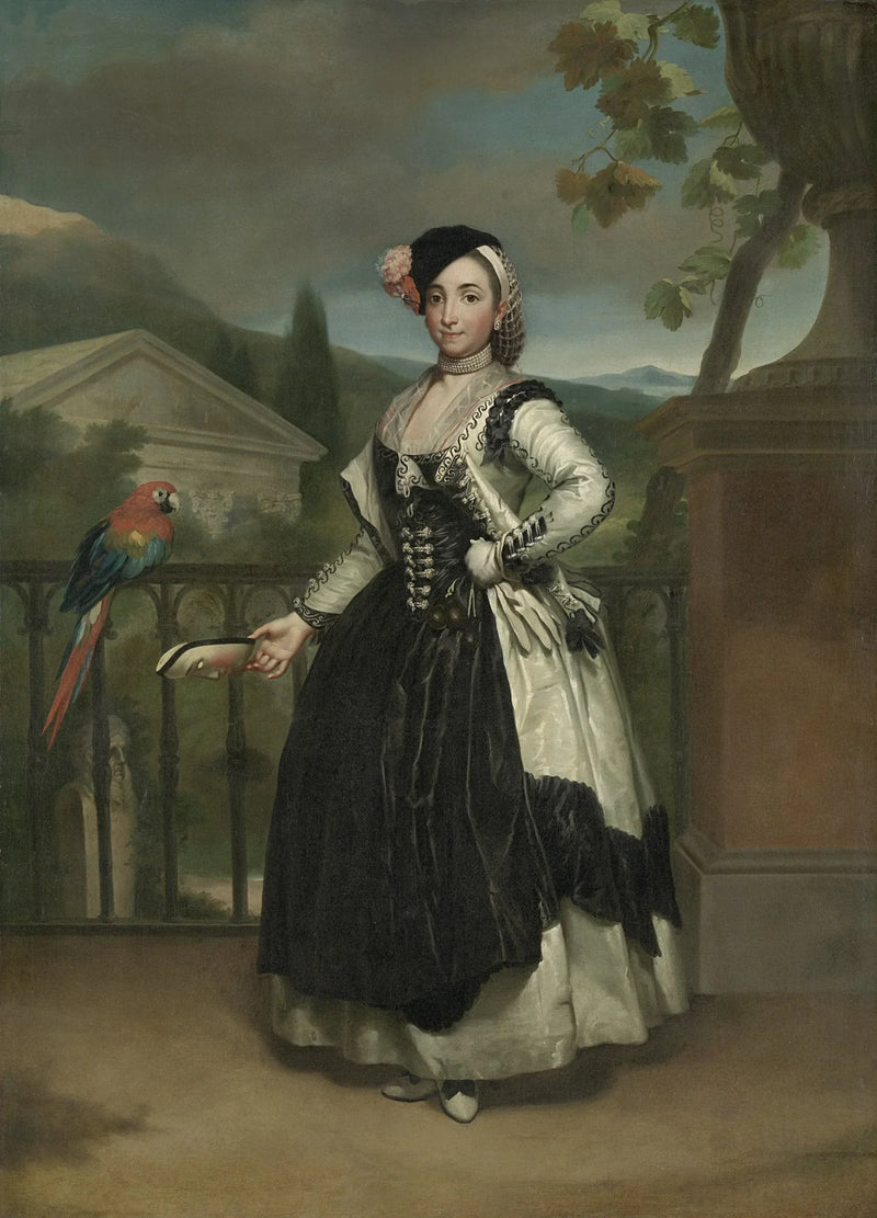 Portrett av Isabel Parreño y Arce, Marquesa de Llano - Anton Raphael Mengs