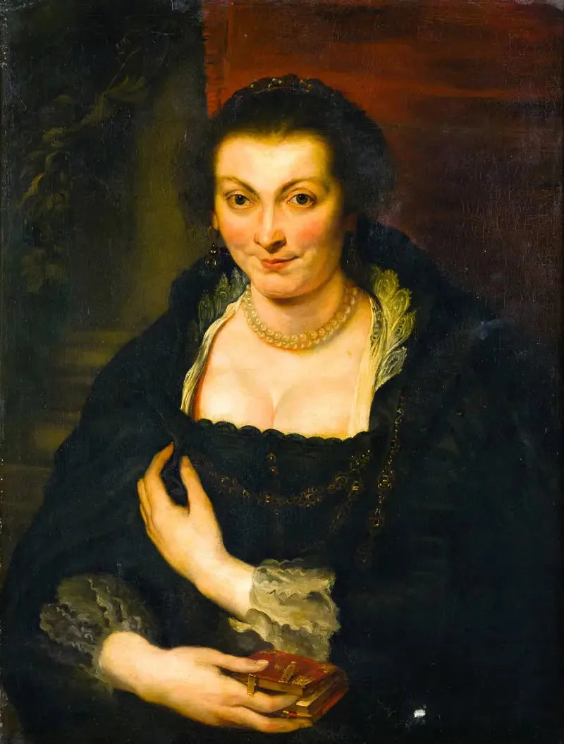 Portrett av Isabella Brant - Peter Paul Rubens