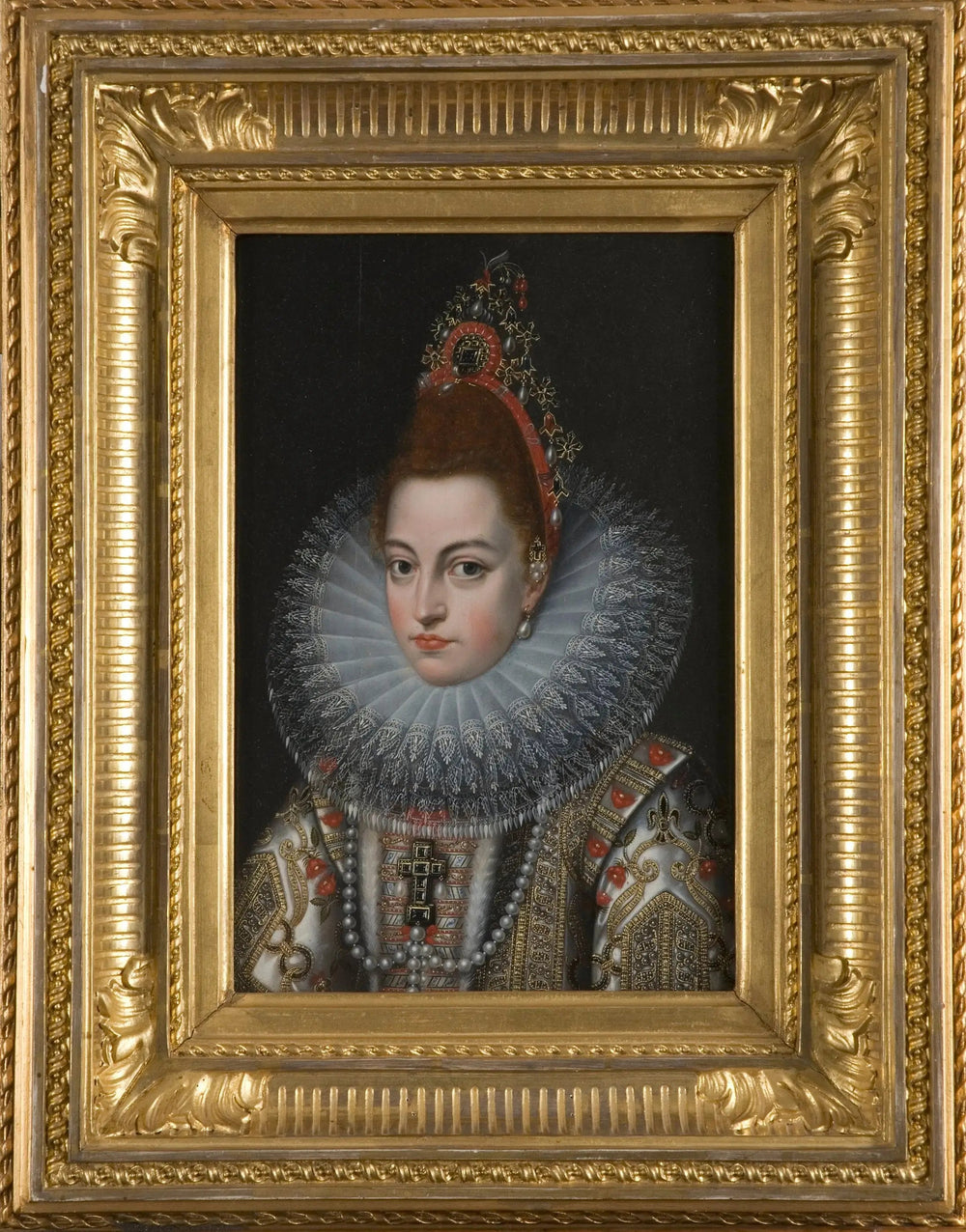 Portrait d'Isabella Klara Eugenia, 1566-1633 - Frans Pourbus the Younger image 1 copie peinte à la main à l’huile