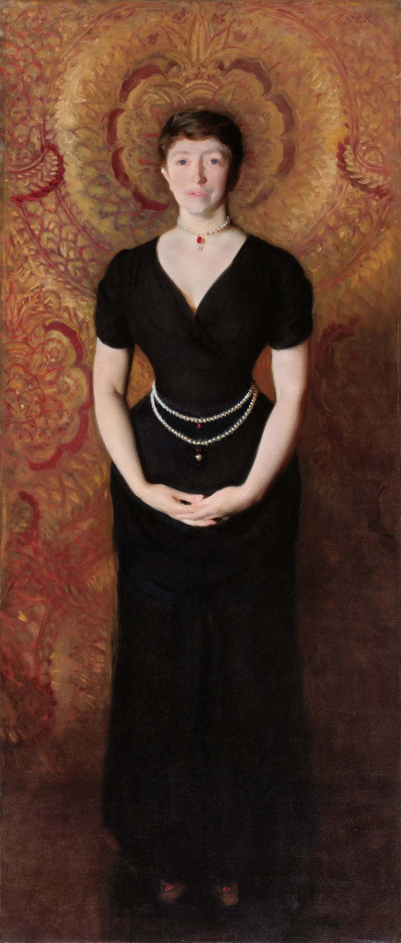 Portrett av Isabella Stewart Gardner - John Singer Sargent