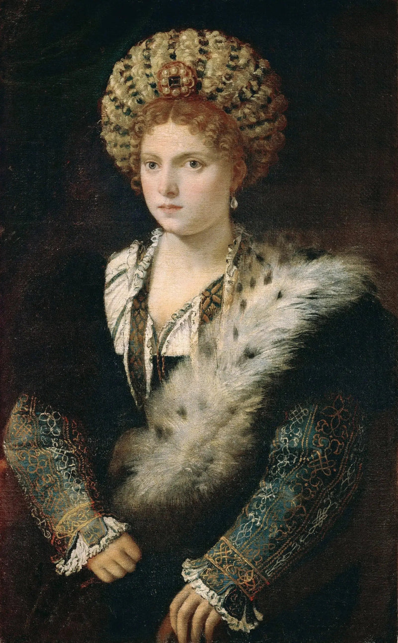Portrett av Isabelle d'Este - Titian
