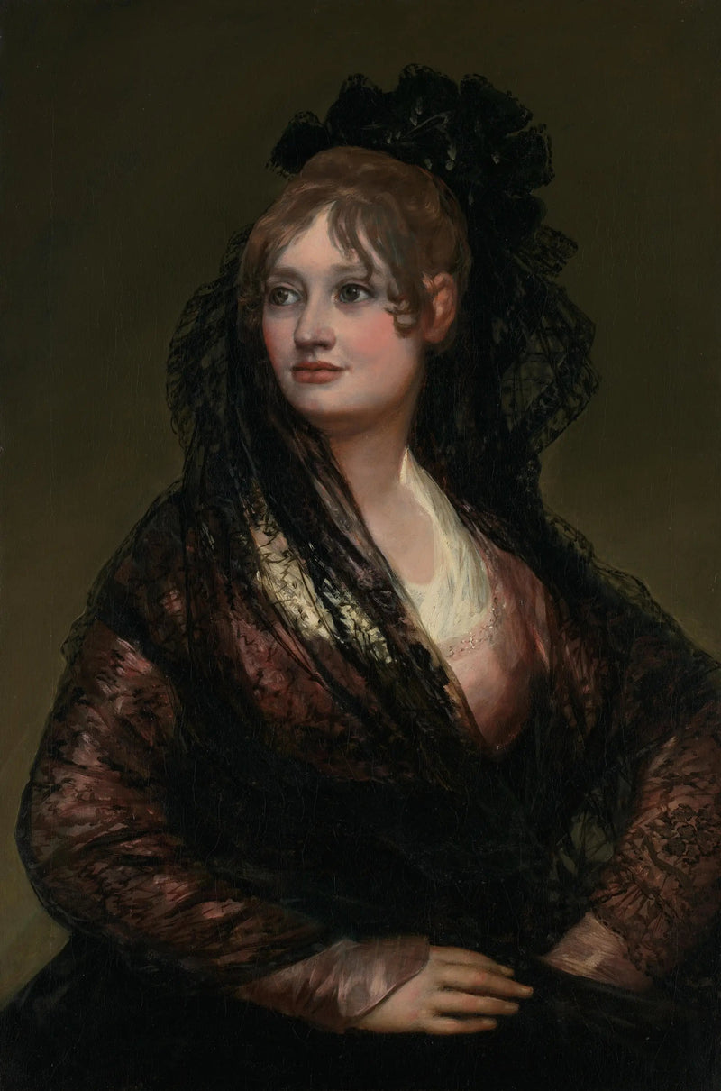 Portrett av Isabelle Porcel - Francisco de Goya