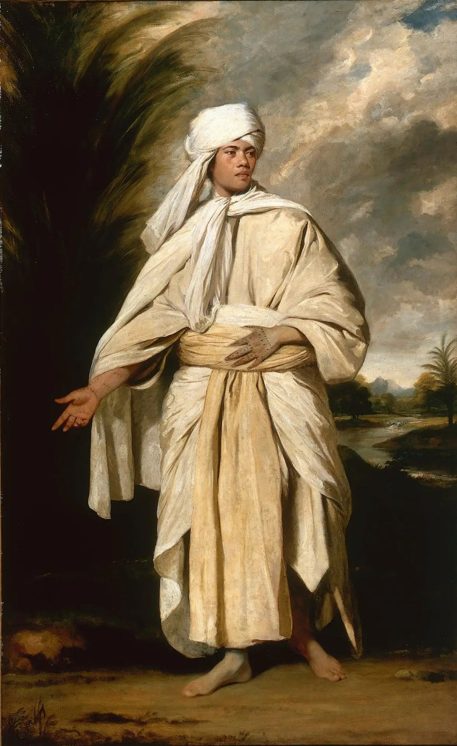 Portrett av Omai - Joshua Reynolds