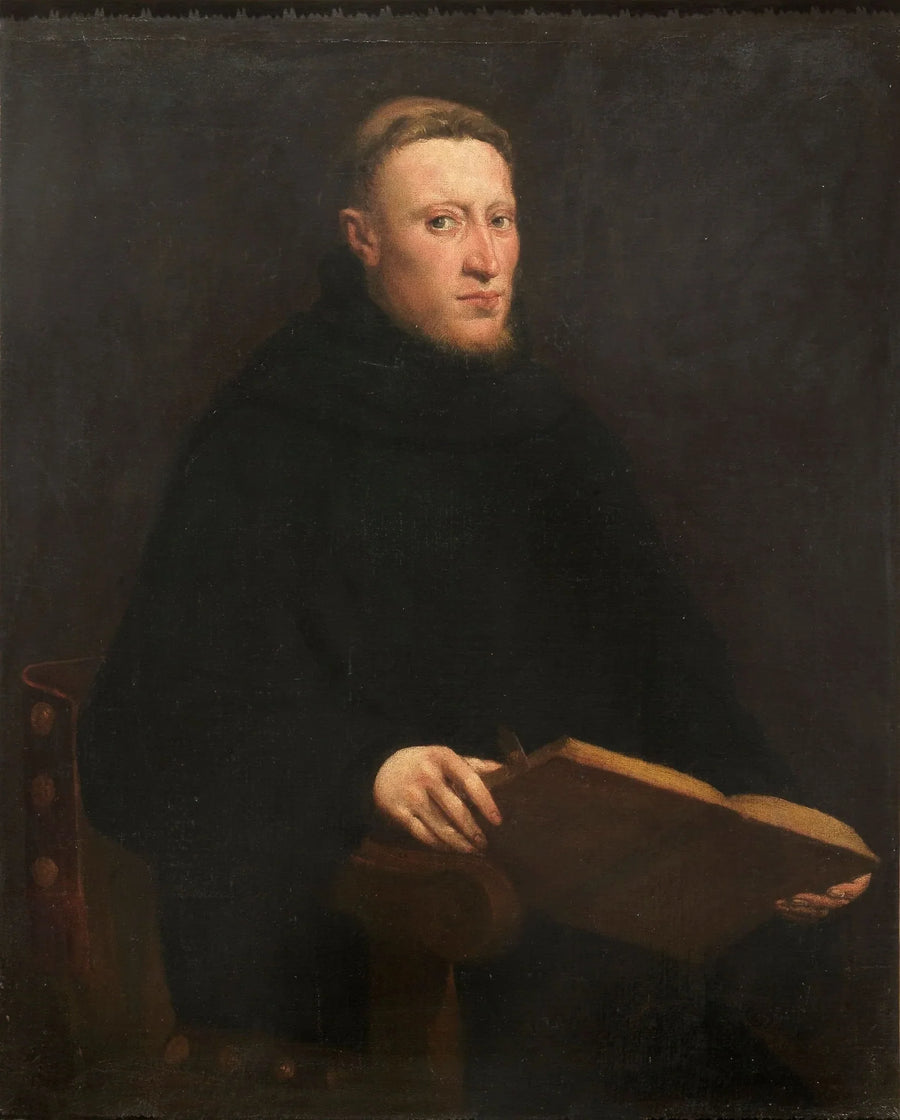 Portrett av Onofrio Panvinio - Jacopo Tintoretto