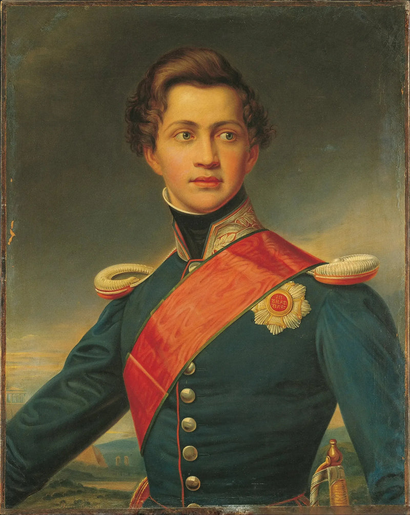 Portrett av Othon som ung mann - Joseph Karl Stieler