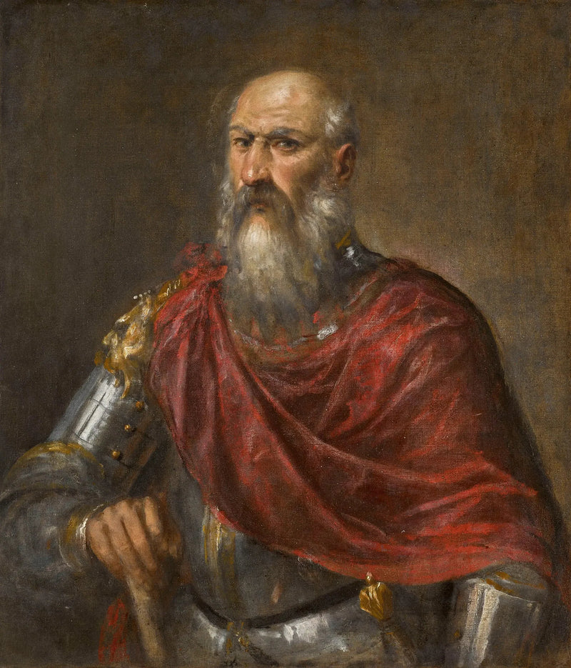 Portrett av en venetiansk admiral, sannsynligvis Francesco Duodo - Titian