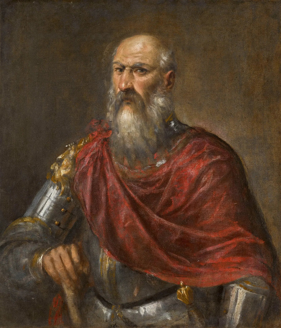 Portrett av en venetiansk admiral, sannsynligvis Francesco Duodo - Titian