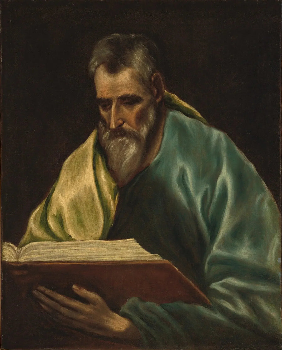 Portrett av en apostel (Saint Philippe) - El Greco