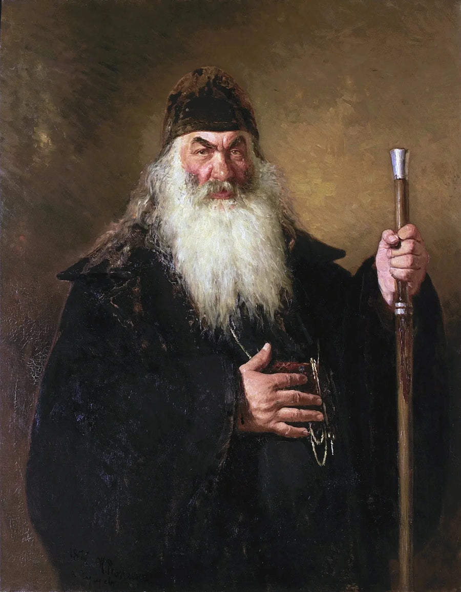 Portrett av en erkediakon - Ilya Repin