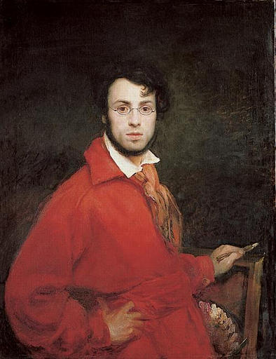Portrett av en kunstner - Ary Scheffer