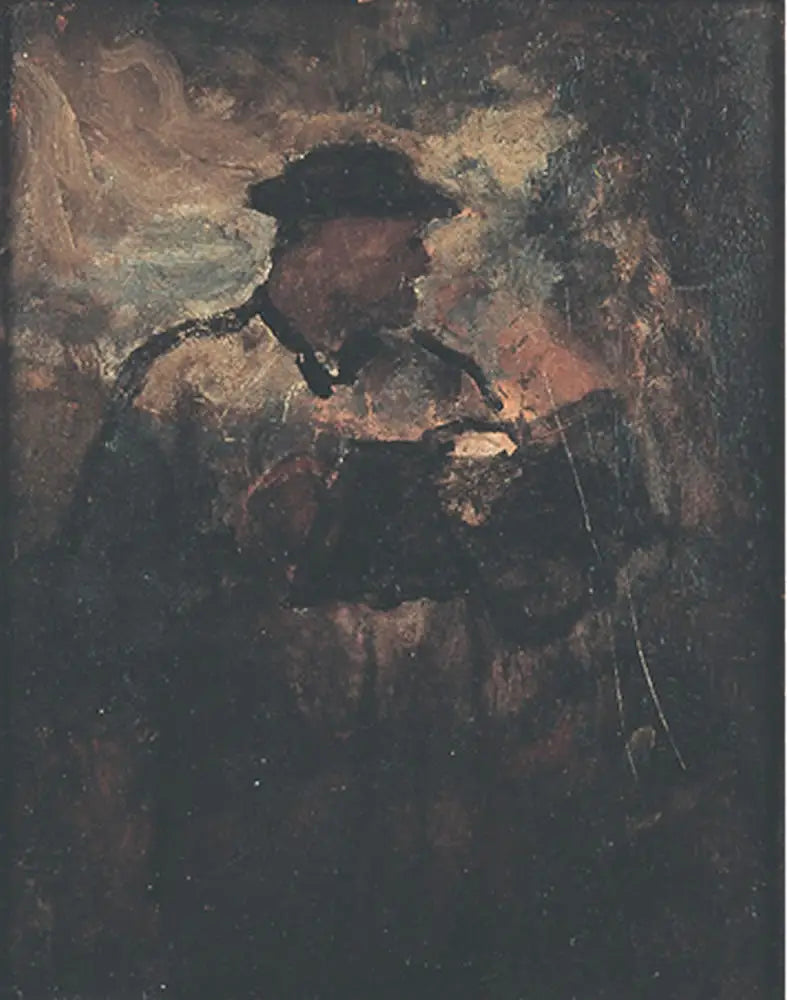 Portrett av en kunstner - Honoré Daumier