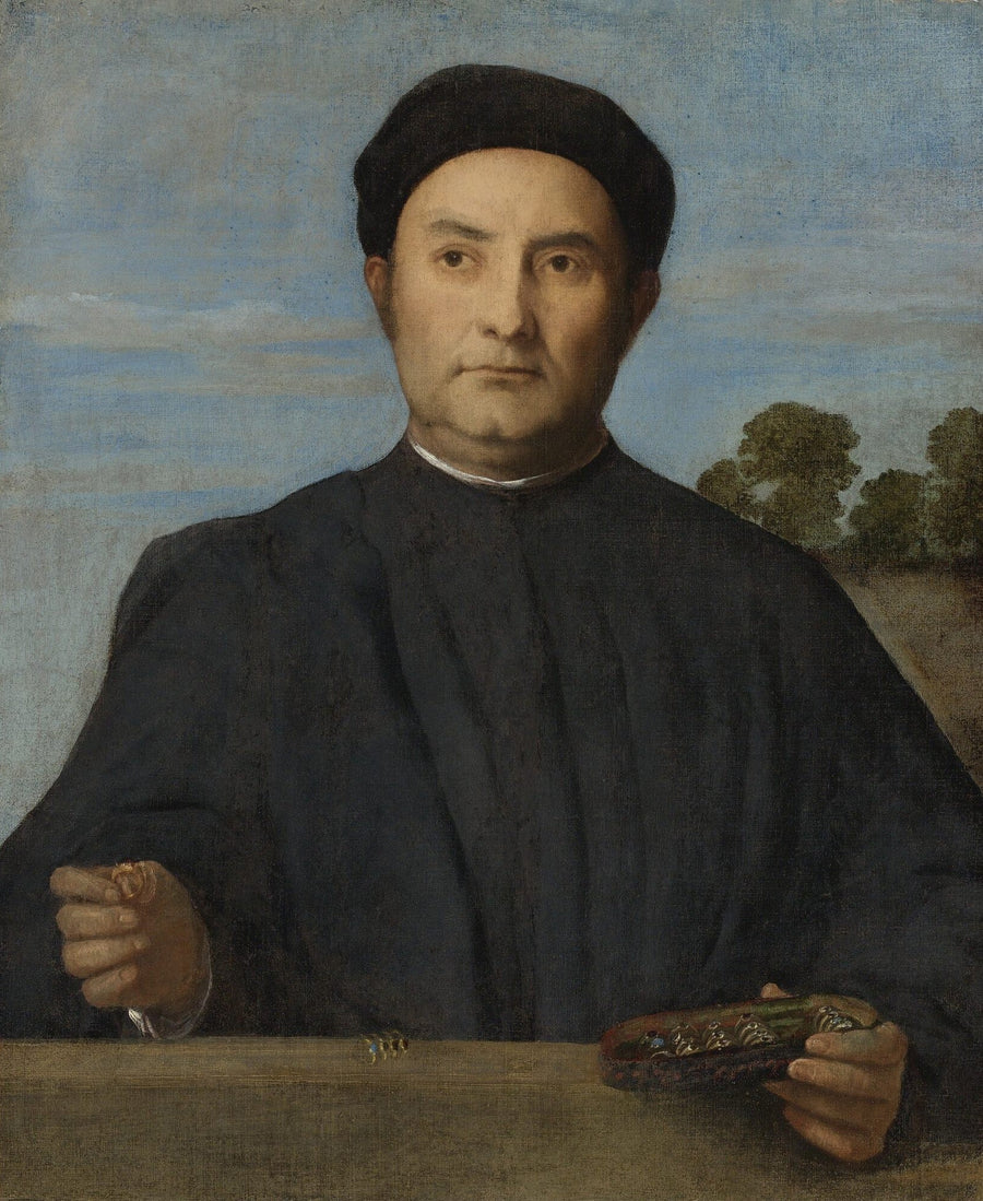 Portrett av en gullsmed - Lorenzo Lotto