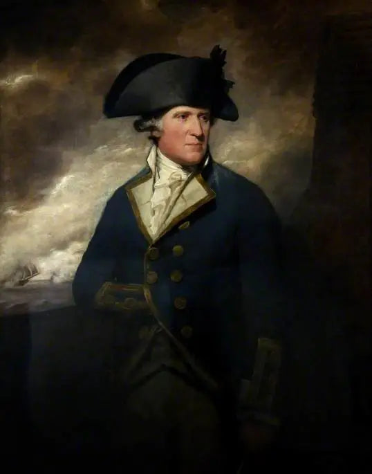 Portrett av en kaptein, RN - Henry Raeburn