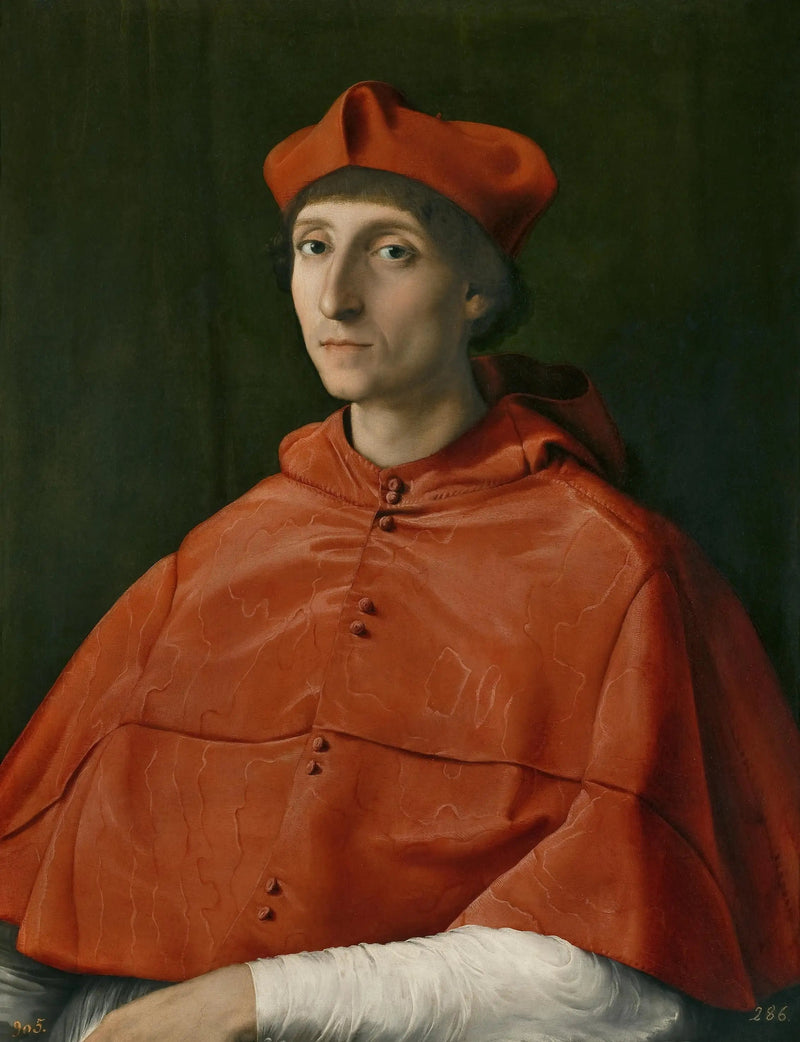 Portrett av en kardinal - Raphael Sanzio