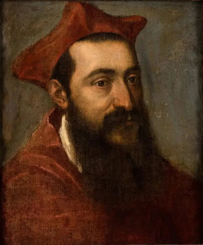 Portrett av en kardinal - Titian