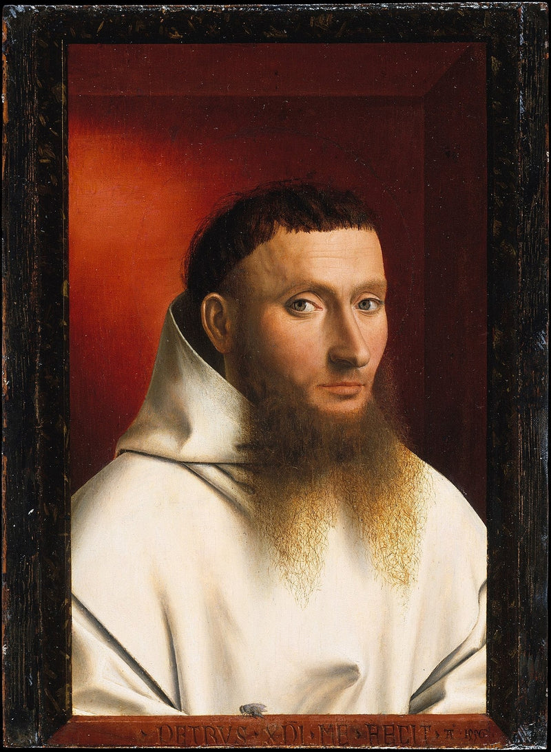 Portrett av en Chartreux - Petrus Christus