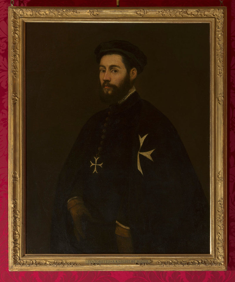 Portrett av en ridder av Malta - Jacopo Tintoretto