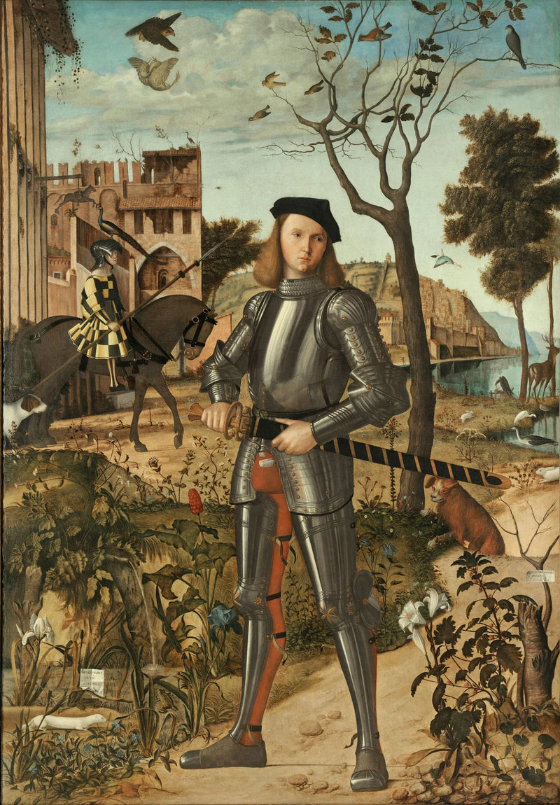 Portrett av en ridder - Vittore Carpaccio