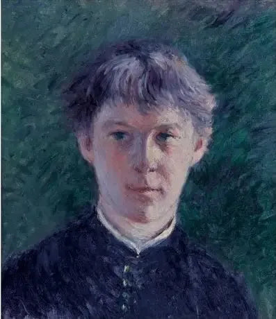 Portrett av en student - Gustave Caillebotte
