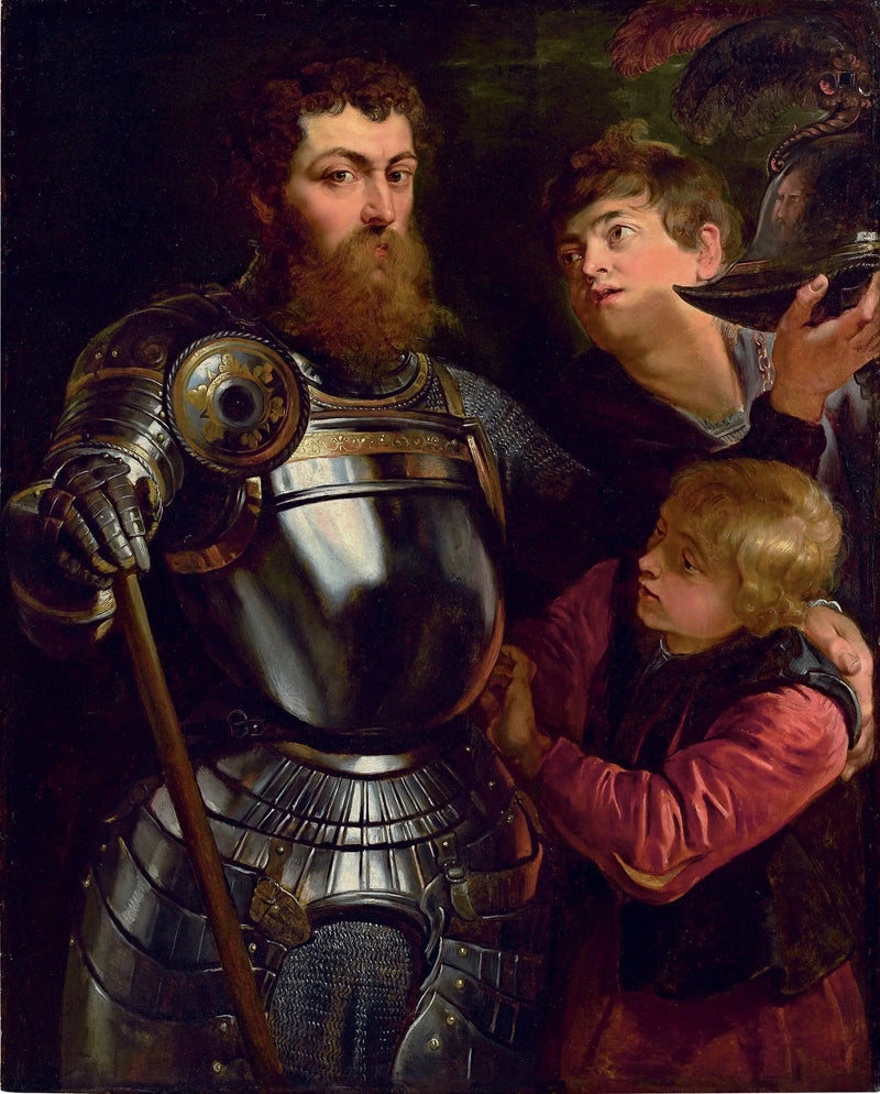 Portrett av en kommandant - Peter Paul Rubens