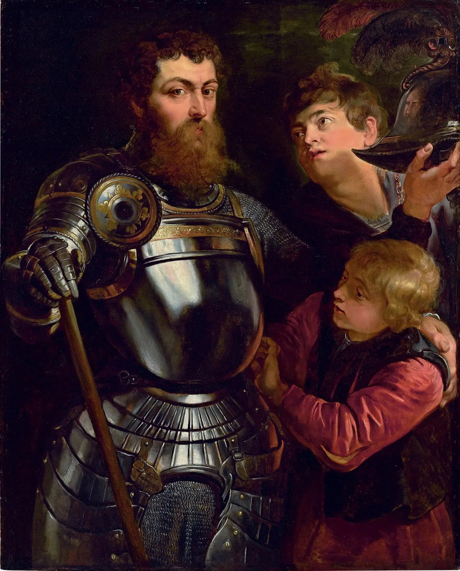 Portrett av en kommandant - Peter Paul Rubens