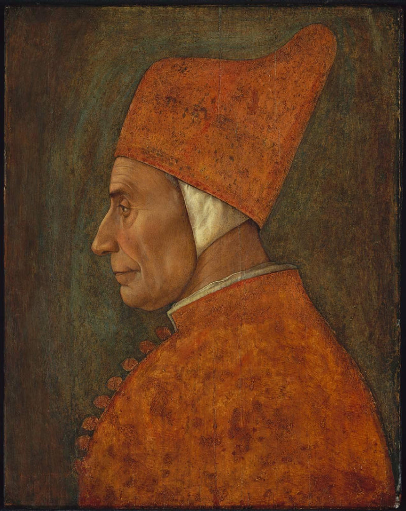 Portrett av en doge, sannsynligvis Pasquale Malipiero - Gentile Bellini