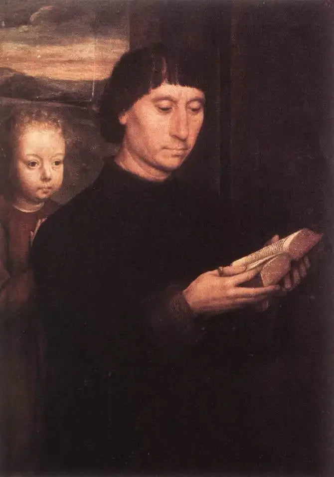 Portrett av en mannlig giver - Hans Memling