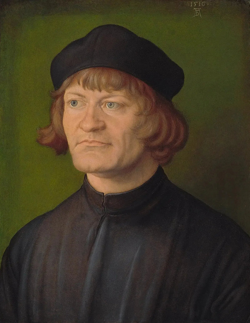 Portrett av en geistlig (Johann Dorsch ?) - Albrecht Dürer