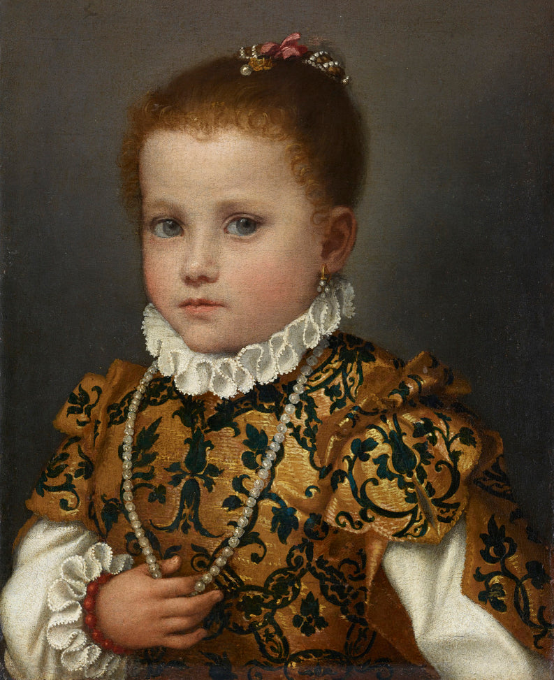 Portrett av et barn fra Maison Redetti - Giovanni Battista Moroni