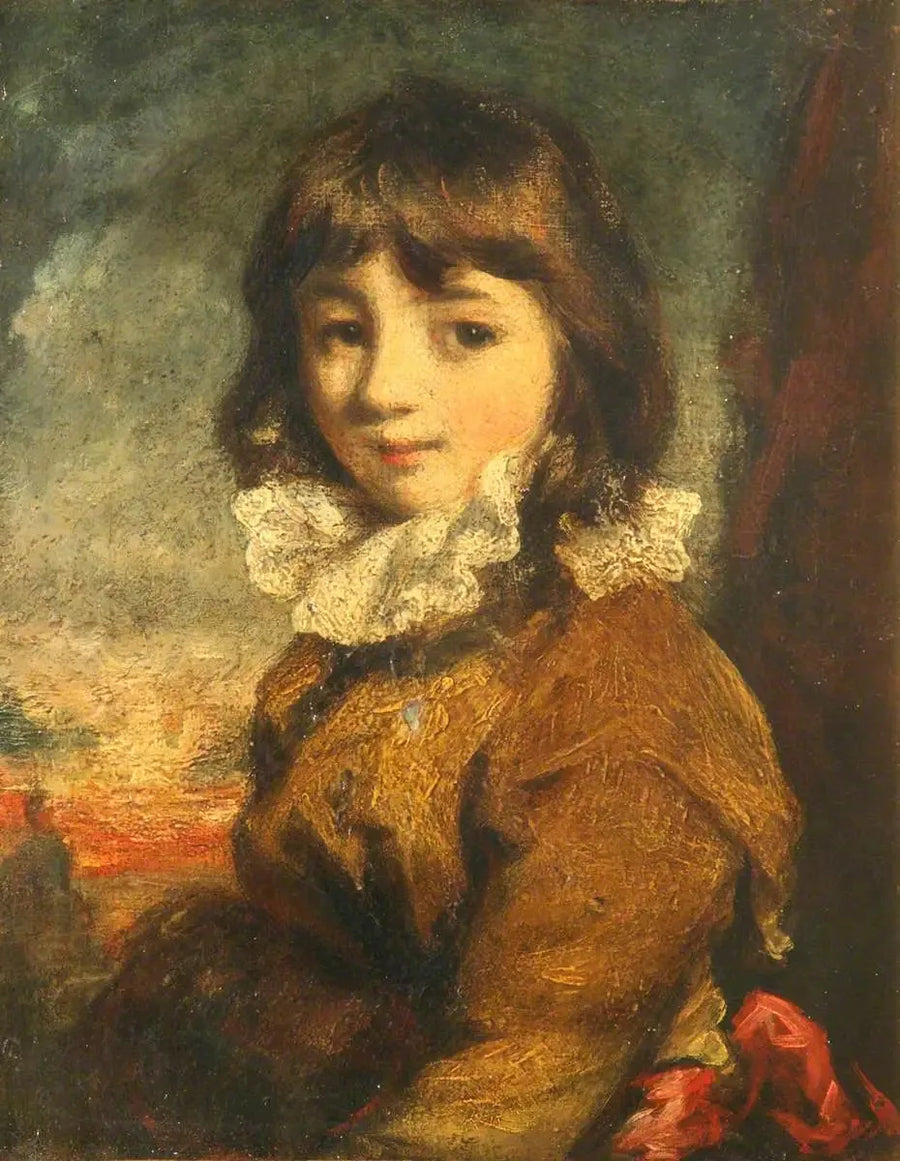 Portrett av et barn - Joshua Reynolds