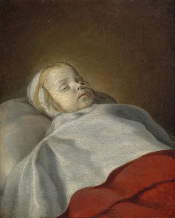 Portrett av et dødt barn - Philippe de Champaigne