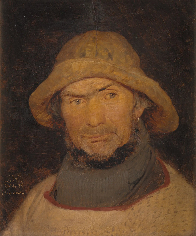 Portrett av en fisker fra Hornbæk - Peder Severin Krøyer