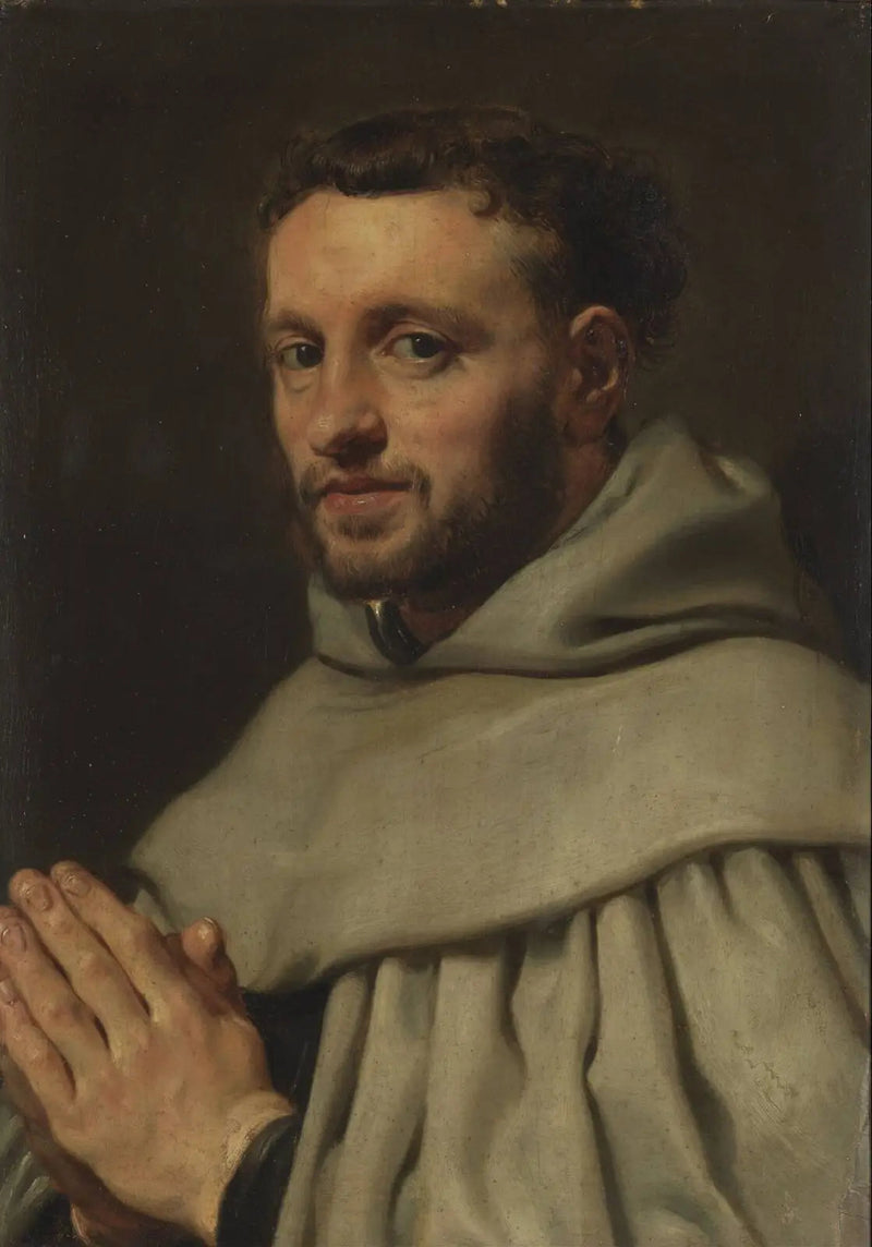 Portrett av en karmelittbror (Gaspar Rinckens?) - Peter Paul Rubens